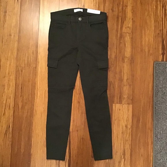 LOFT 5 Pocket Sateen Cargo Leggings - Picture 4 of 6